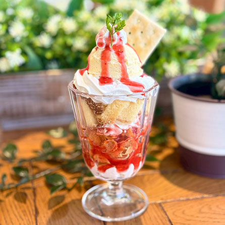 レストランメニュー パフェ